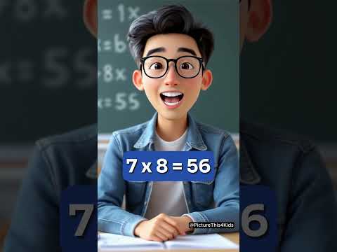 7x Times Tables - Easy & Fun Maths for Kids! #kidslearning #kidsmaths #timestables #kidsfunlearning