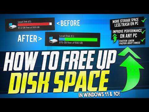 🔧 How to FREE Up More than 30GB+ Of Disk Space in Windows 11 & 10! ✅