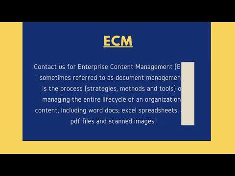 Enterprise Content Management ECM