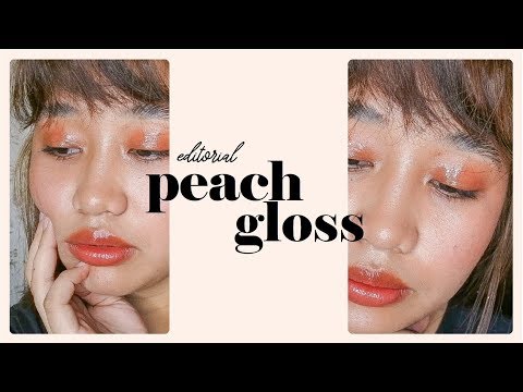 Peach Gloss Makeup Tutorial (ft. Tint Positive + Arm Swatches) | Ayessa Munich