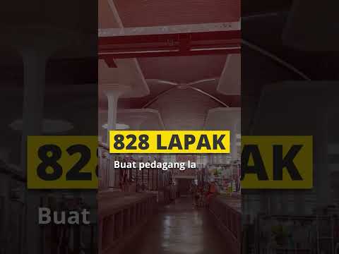 Pasar Rp87 Miliar Kosong, Padahal Dibangun Modern 4 Lantai!