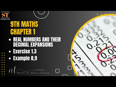 Number Systems| Real Numbers and their decimal expansions | Examples of Ex 1.3 (Part 2) | 9th Math