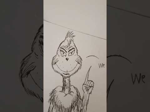 How The Grinch Stole The White House #christmas #art #funny