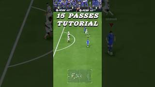 ALL 15 PASSES IN FC25🎮#fc25 #tutorial