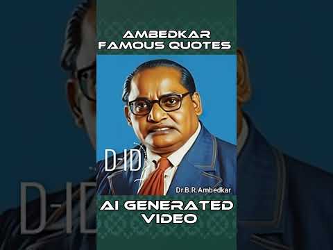 जो कौम अपना इतिहास नहीं जानती,वह कौम कभी भी इतिहास नहीं बना सकती|बाबासाहेब अंबेडकर के विचार|AI