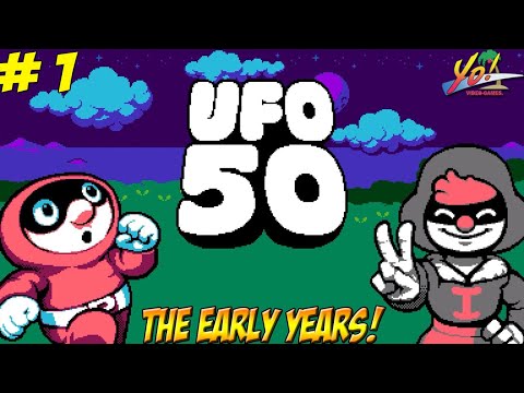 UFO 50! The Early Years! Part 1 - YoVideogames