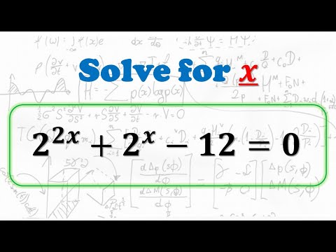 Solving Exponential and Logarithmic Function