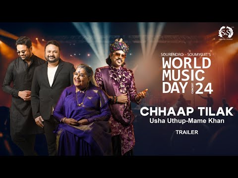 Chhaap Tilak Trailer | Usha Uthup | Mame Khan | WMD24 | Sourendro-Soumyojit