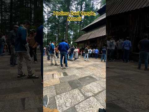 Hadima Devi Temple , Manali #uttarakhand #himachal #mountains #traveller  #youtubeshorts #shorts