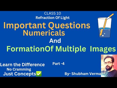 ICSE Class 10 Physics : Formation Of Multiple Images And Tricky Questions