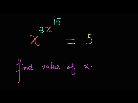 A very hard exponential problem | Math Olympiad Question