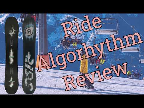 The 2025 Ride Algorhythm Snowboard Review