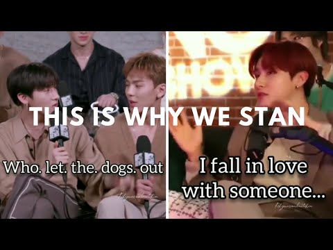 Monsta X interview moments that made me realize why I Stan them...