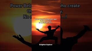 Forge Your Destiny!💥 Power Belongs to the Bold! #ForgeYourDestiny #CreateYourPath #EnlightenExplorer