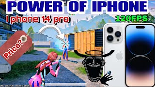 I phone 14 Pro Max Pubg Test 🔥 | I phone 14 pro max pubg mobile/bgmi test 2025 | price | 120fps.
