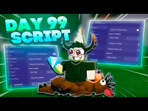 99 Nights in the Forest SCRIPT Gui [BRING ITEMS, KILL ALL, TELEPORT, ESP + AUTO WIN!] *NO KEY*