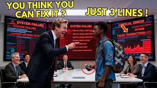 11. Tech Giant Spent $50M to Fix a Bug — Black Intern They Laughed At Solved It in 3 Lines of Code