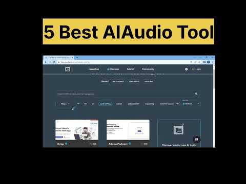 5 Best AI Audio Editing tools #shorts #yshorts #viralvideo