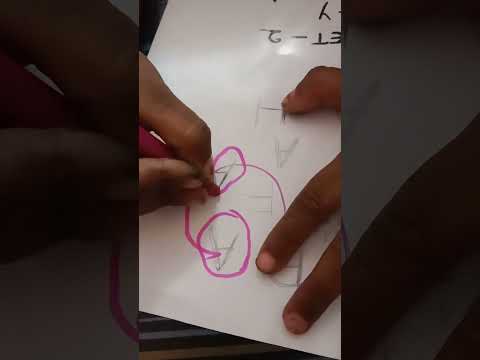 Worksheet-2 for Nursery 3.2 years old.....|Alphabets|Nursery kids