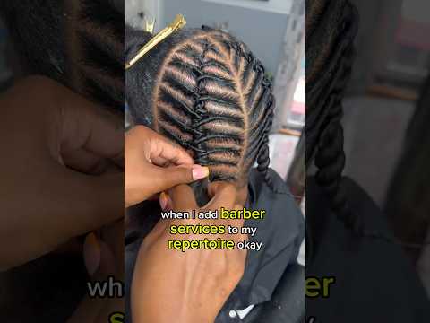 They say this the new city boy hairstyle 😂 #locs #protectivestyles #locstyles #braids #braid #hair