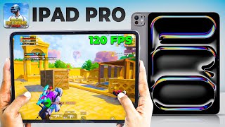 iPad Pro M4 120 FPS PUBG Test with FPS! 🔥