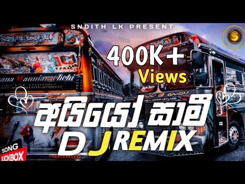 Ayyo Sami | Bus Dj Remix | 2022 New buses videos 🙂❤️ | @Rajarata_Remix_Hub