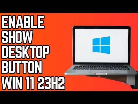 How to Show the Show Desktop Button in Windows 11 23H2 (Tutorial)