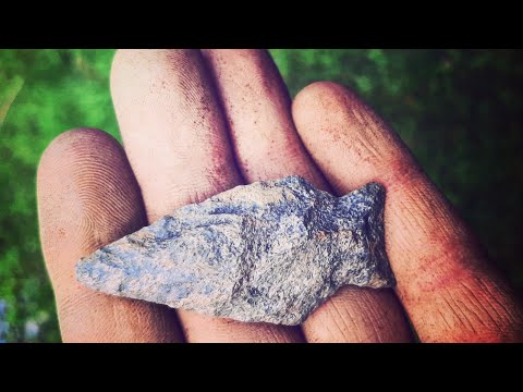 Susquahanna Broadpoint #ancientartifact #arrowheadhunting #pennsylvania