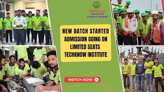 NEW BATCH STARTED| ADMISSION GOING ON LIMITED SEATS | TECHKNOW TECHNICAL INSTITUTE JAMSHEDPUR (TATA)