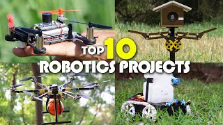 Top 10 DIY Robots for Engineers and Students | Robotics Projects 2026