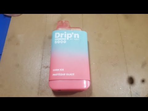 What is inside? Let's discover Drip'n 5000 vape and refill flavored oil