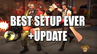 TF2: Best Setup Ever! + "SteelSeries 9h headset"