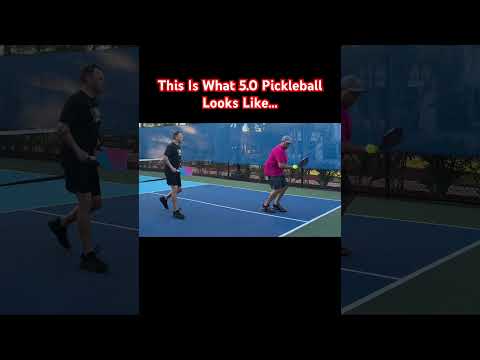 This Is What 5.0 Pickleball Looks Like! #pickleball #fyp #viral #shorts #reels