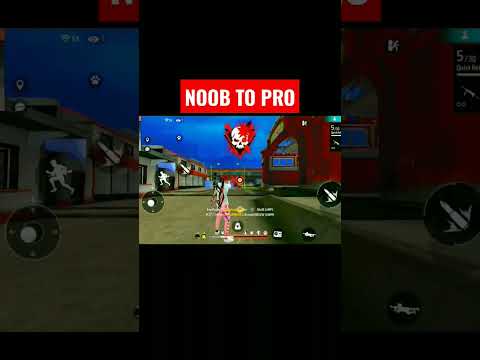 Noob To Pro Gameplay #2k #shorts#freefire#noob to pro