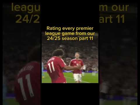 Rating every premier league game part 11 #leicestercity #manutd #football