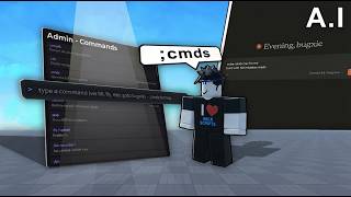 I Asked AI To Make Roblox ADMIN PANEL Script..