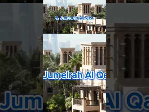 8. Jumeirah Al Qasr: Dubai's Craziest Hotels: Underwater Suites & Private #shorts #dubaihotels