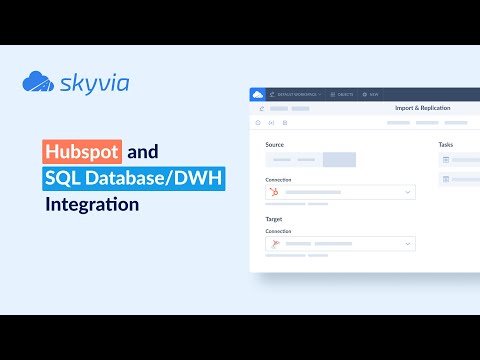 Integrate HubSpot with SQL Database or Data Warehouse
