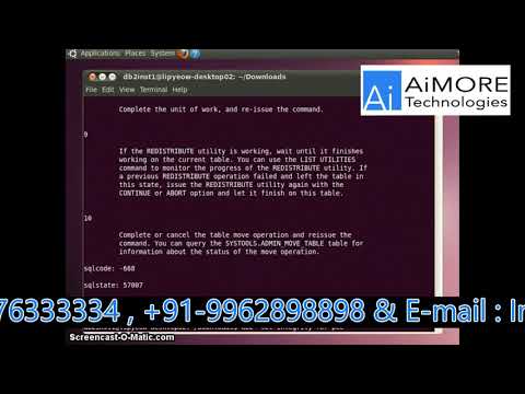DB2 Tutorial By AiMORE Technologies