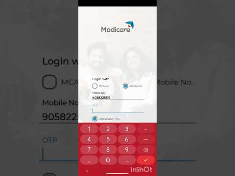 Modicare app ko mobile number se kaise kholen(मोदीकेयर ऐप को मोबाइल नंबर से खोलना सीखे )#chanchal_m