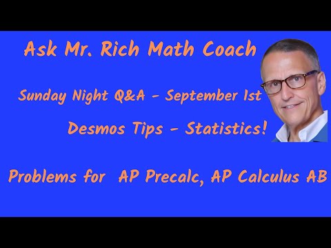 Mr. Rich Sunday Night Q&A 9/1/24