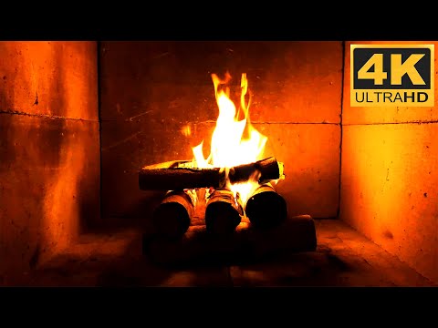 Cozy Fireplace 🔥Wonderful Fireplace Burning 4K🔥 Relaxing Burning Fireplace & Crackling Fire Sounds 🔥