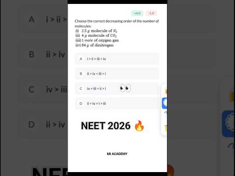 🔥 Basic Concepts of Chemistry | NEET 2026 Must Watch #neet2026 #neetchemistry