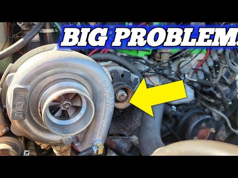 Possible BIG problem with the new turbo on the 3100v6 truck