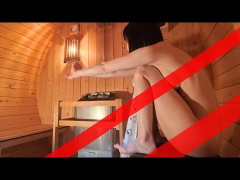 ロウリュが楽しすぎて…【サウナ 温泉女子】 Steam sauna bath