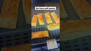 Air fryer puff pastry | Air fryer recipe | easy snack #shorts