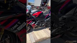 Race ready #aprilia #apriliaracing #apriliarsv4 #racing #motorcycle #adventure #california #fyp