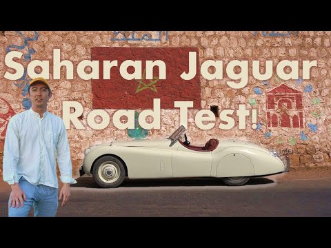 Saharan Road Trip, Jaguar XK 120 Experience Test - Limit 55 E22