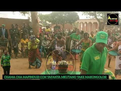 WILAYA YA CHUNYA. CCM WAKIWASHA MOTO NA WAGOMBEA WAO MAKONGOLOSI