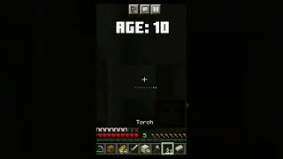 Looting DESERT TEMPLES at different ages in Minecraft (World's Smallest Violin) #shorts